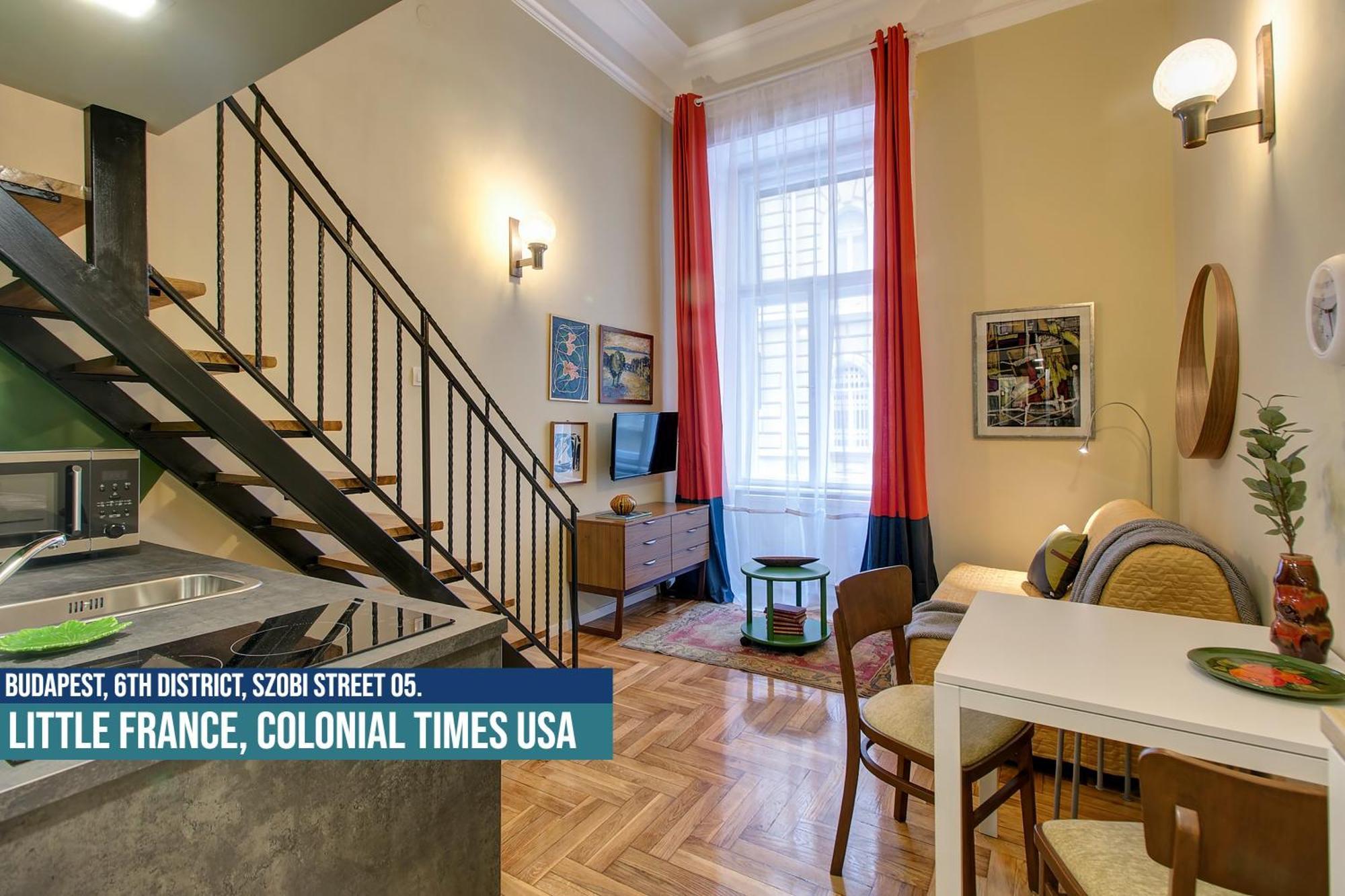 Little Americas Usa Colonial Times Apartments Budapešť Exteriér fotografie