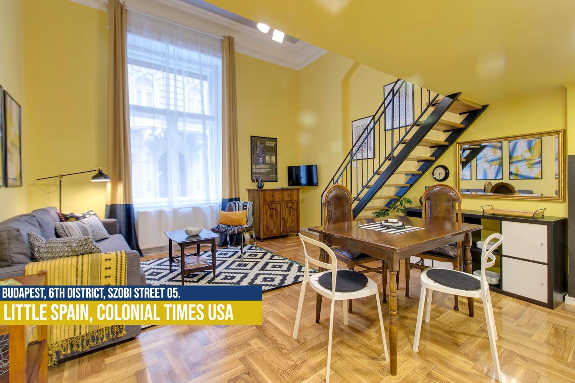 Little Americas Usa Colonial Times Apartments Budapešť Exteriér fotografie