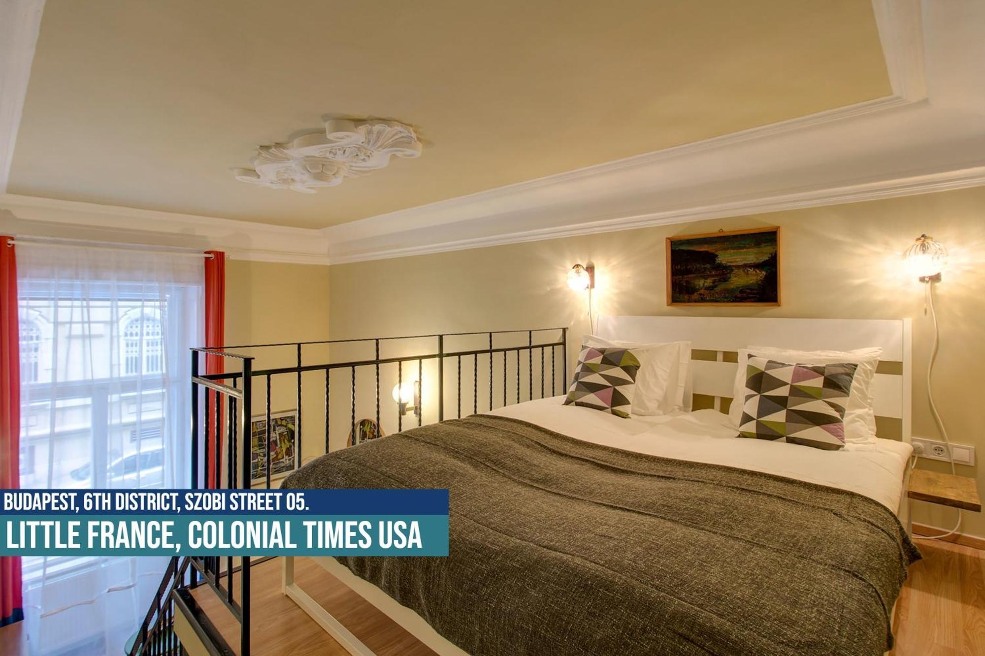 Little Americas Usa Colonial Times Apartments Budapešť Exteriér fotografie