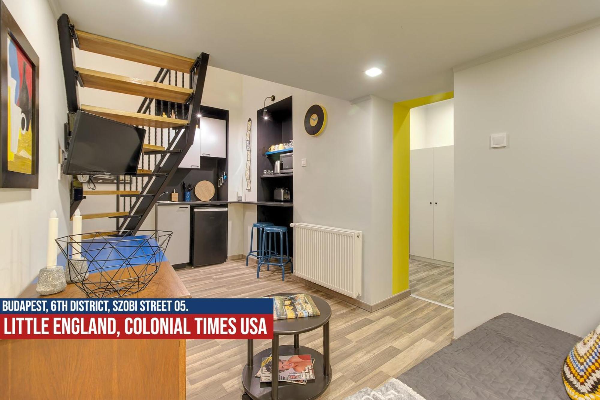 Little Americas Usa Colonial Times Apartments Budapešť Exteriér fotografie