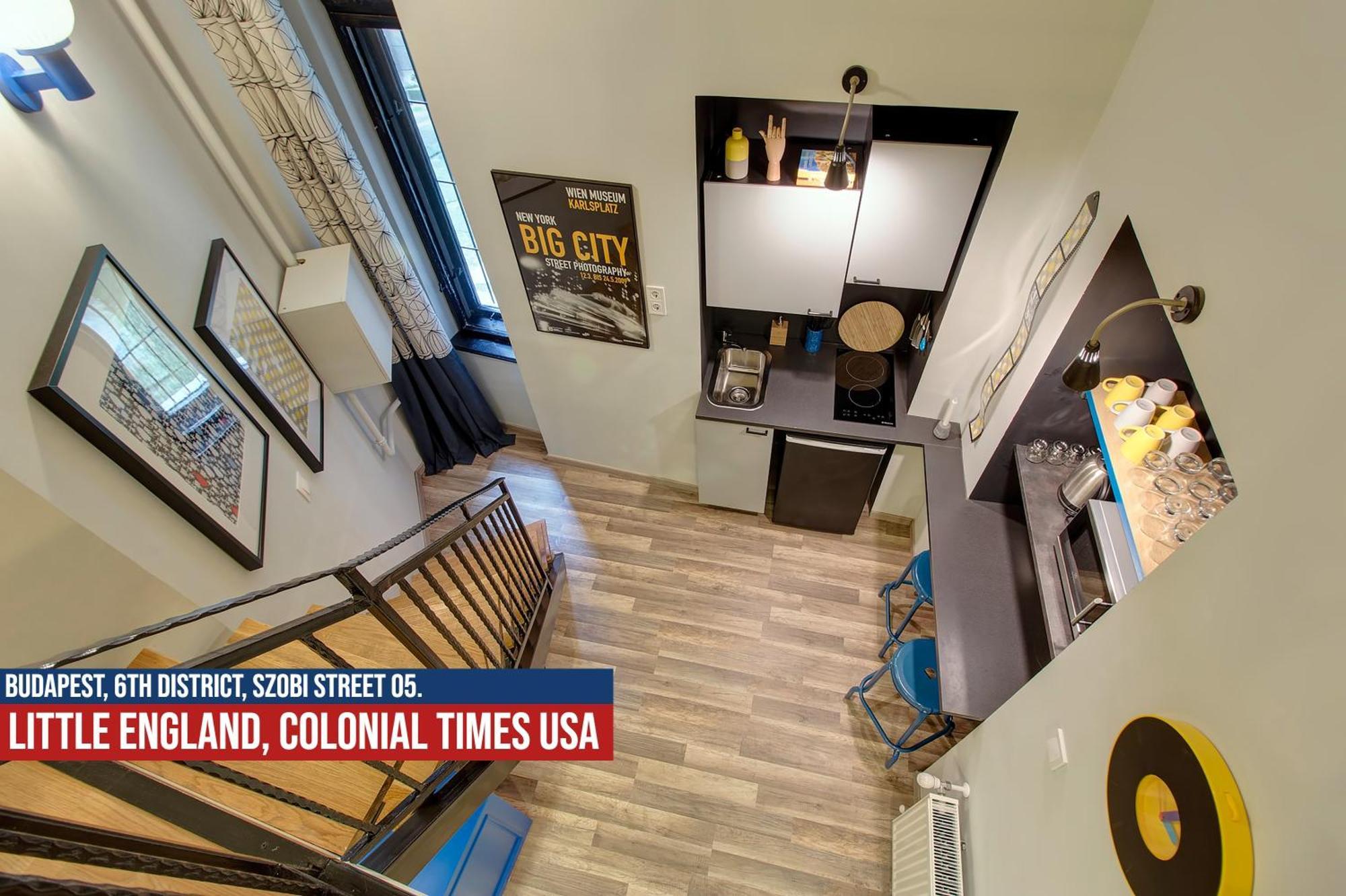 Little Americas Usa Colonial Times Apartments Budapešť Exteriér fotografie
