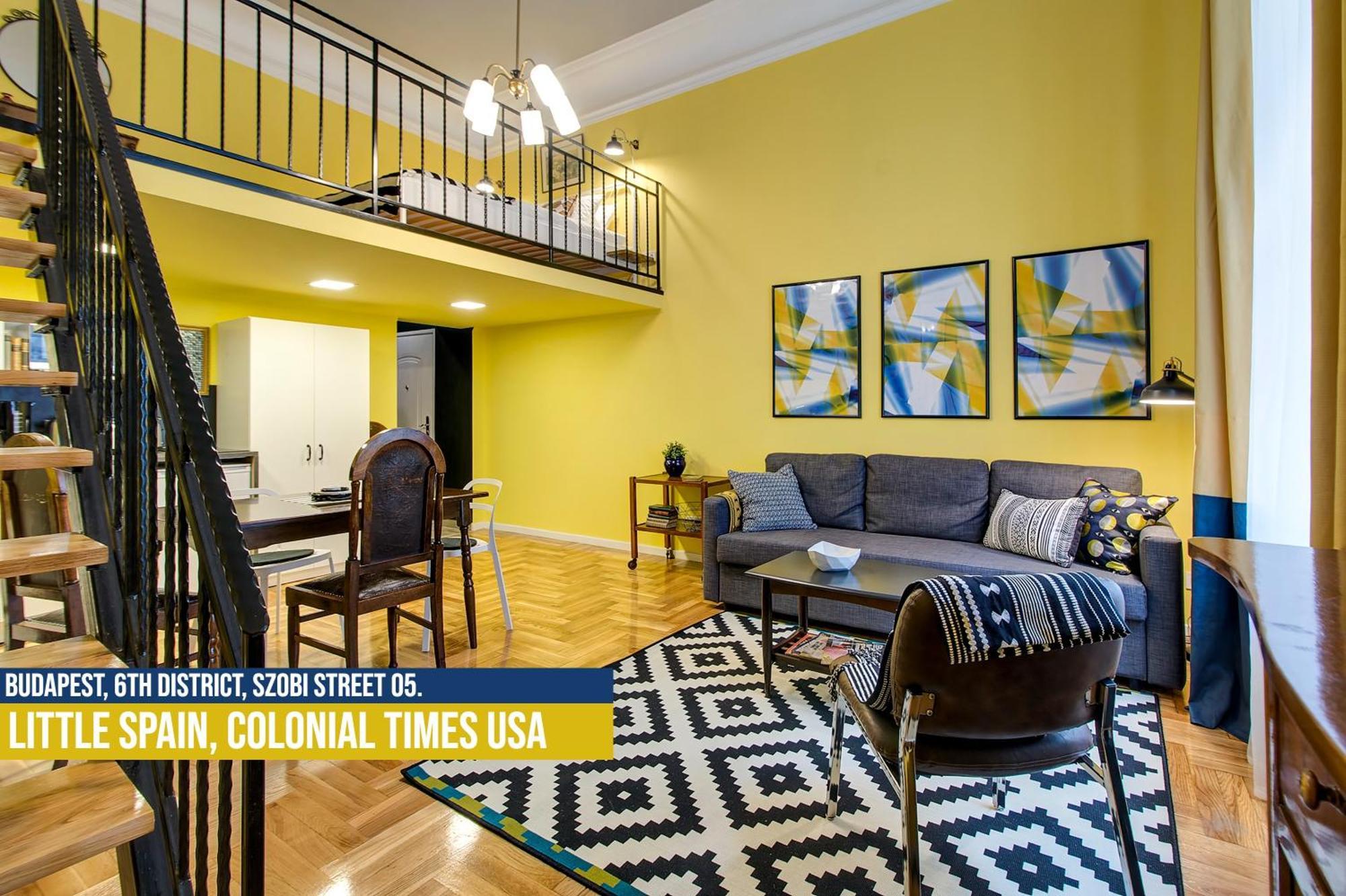 Little Americas Usa Colonial Times Apartments Budapešť Exteriér fotografie
