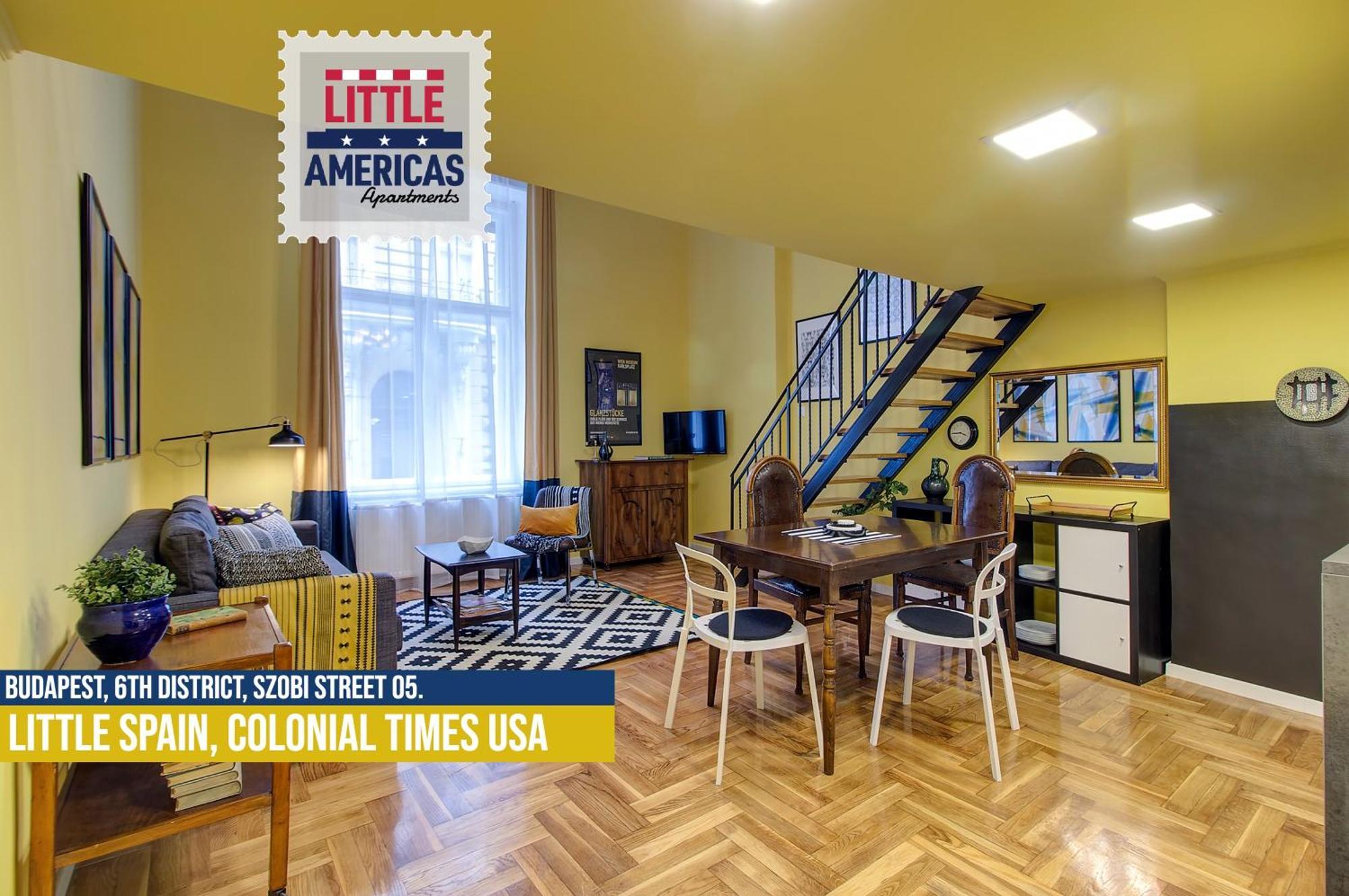 Little Americas Usa Colonial Times Apartments Budapešť Exteriér fotografie