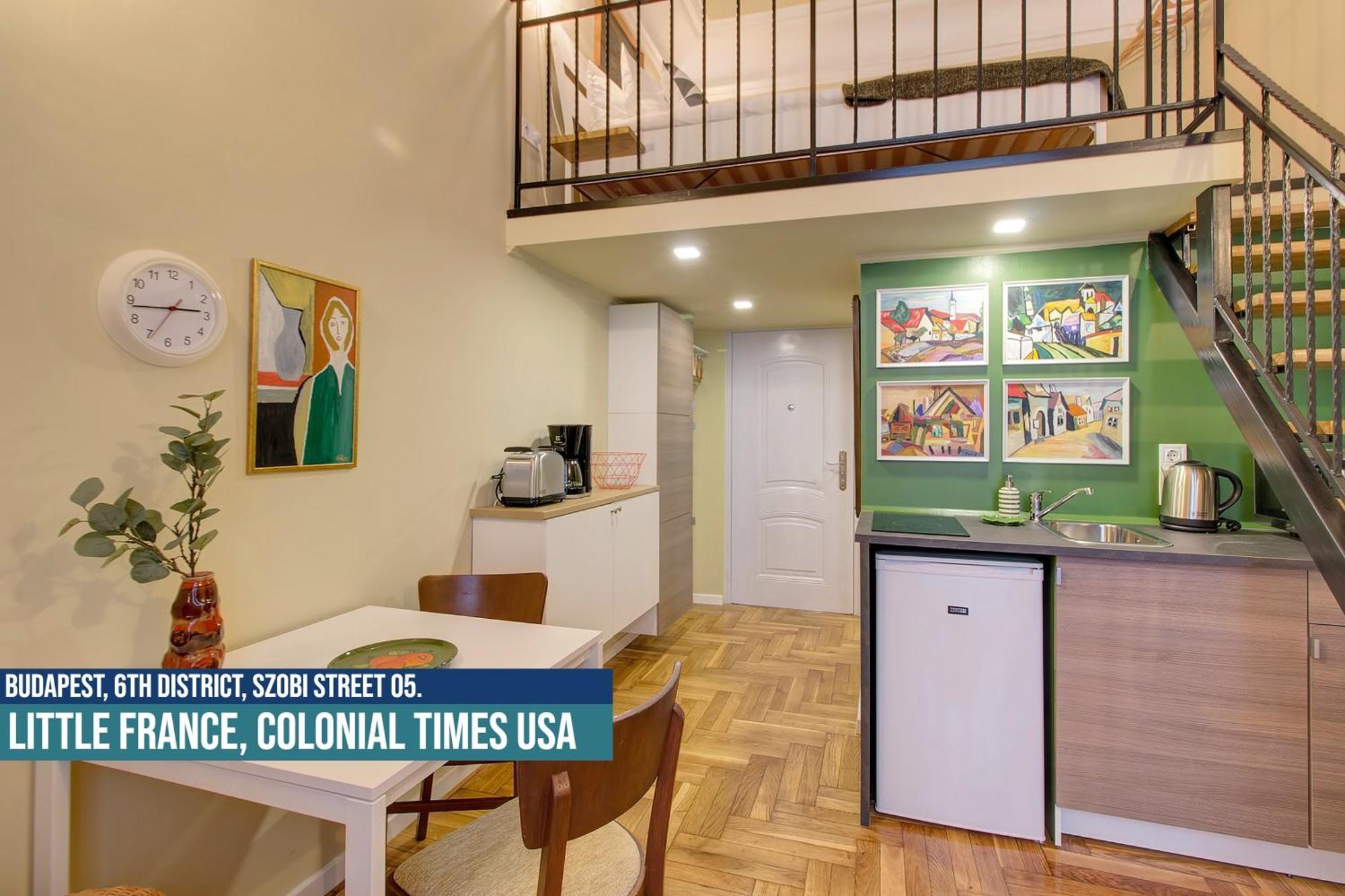Little Americas Usa Colonial Times Apartments Budapešť Exteriér fotografie