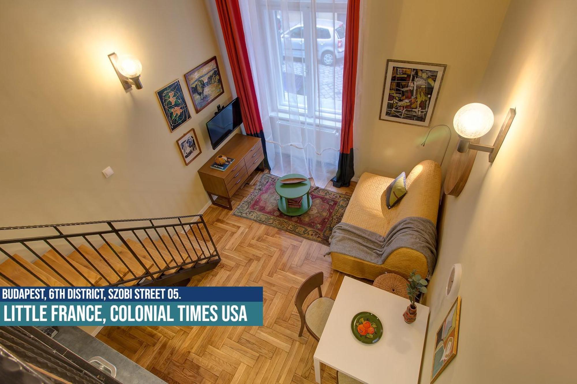 Little Americas Usa Colonial Times Apartments Budapešť Exteriér fotografie