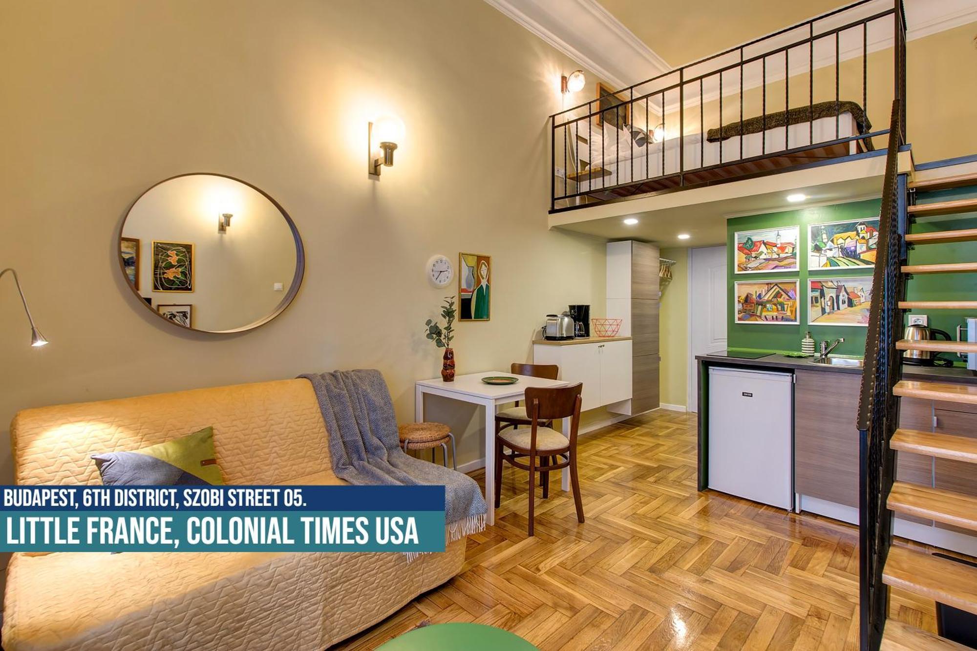 Little Americas Usa Colonial Times Apartments Budapešť Exteriér fotografie