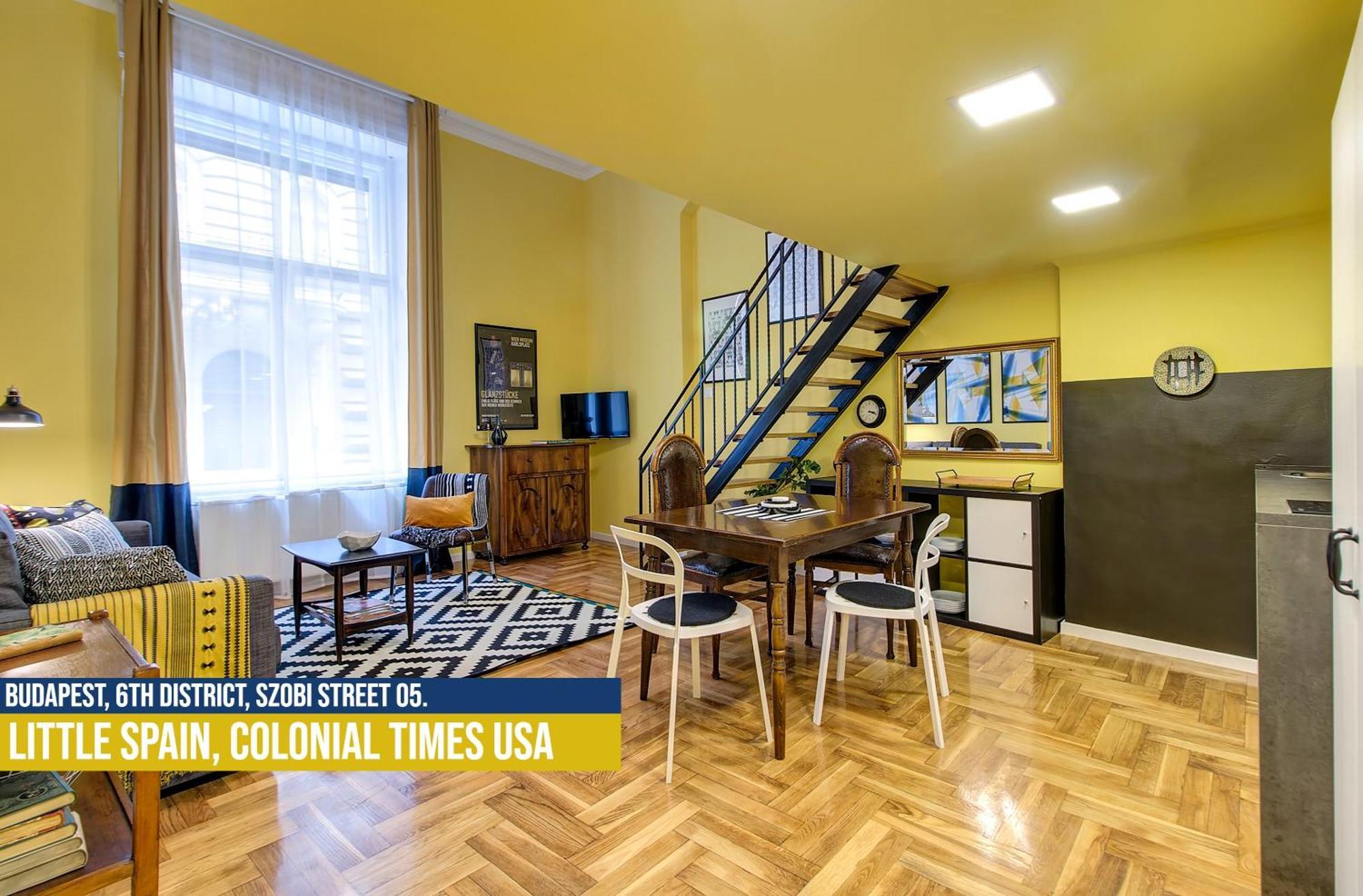 Little Americas Usa Colonial Times Apartments Budapešť Exteriér fotografie