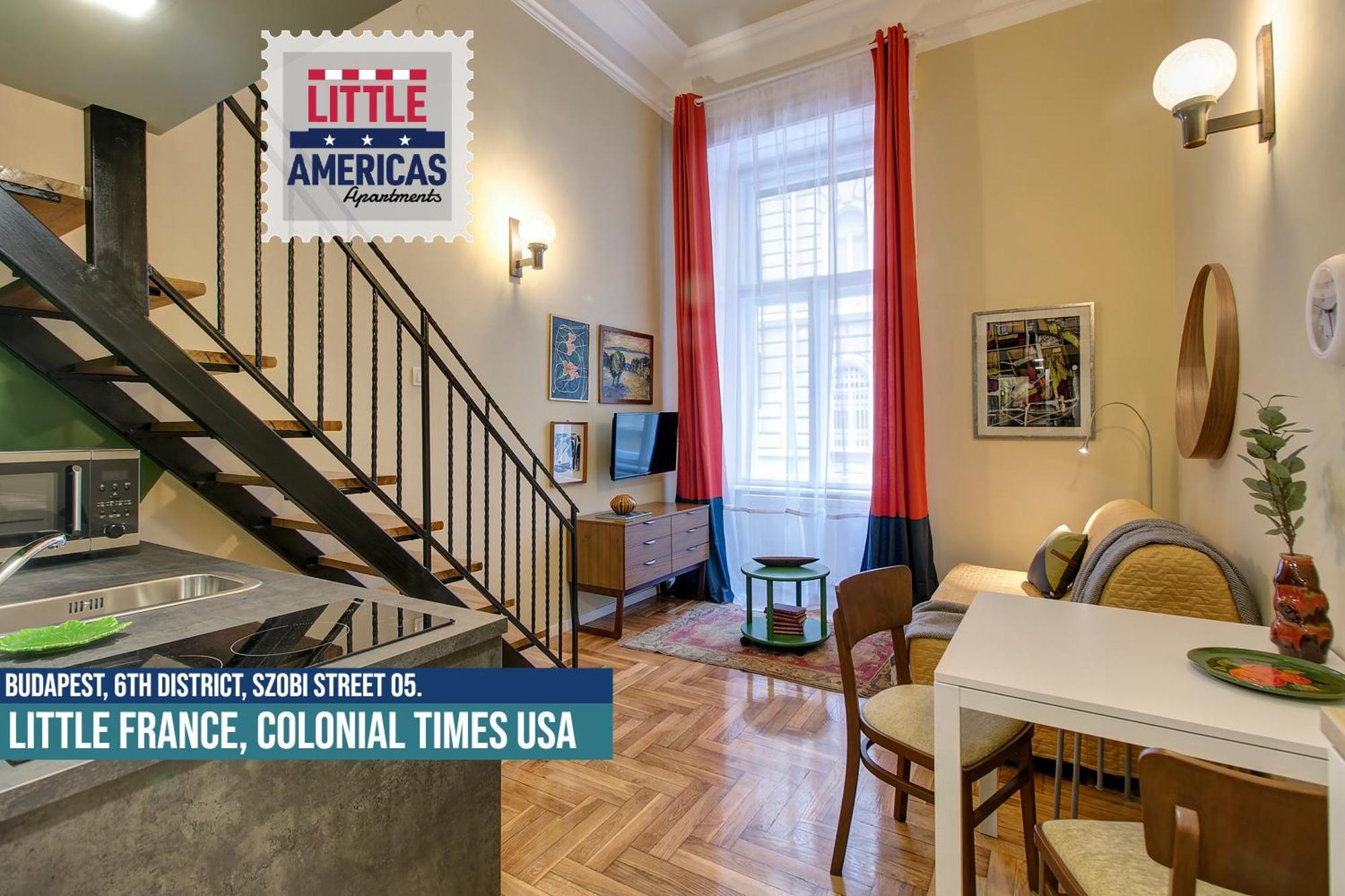 Little Americas Usa Colonial Times Apartments Budapešť Exteriér fotografie