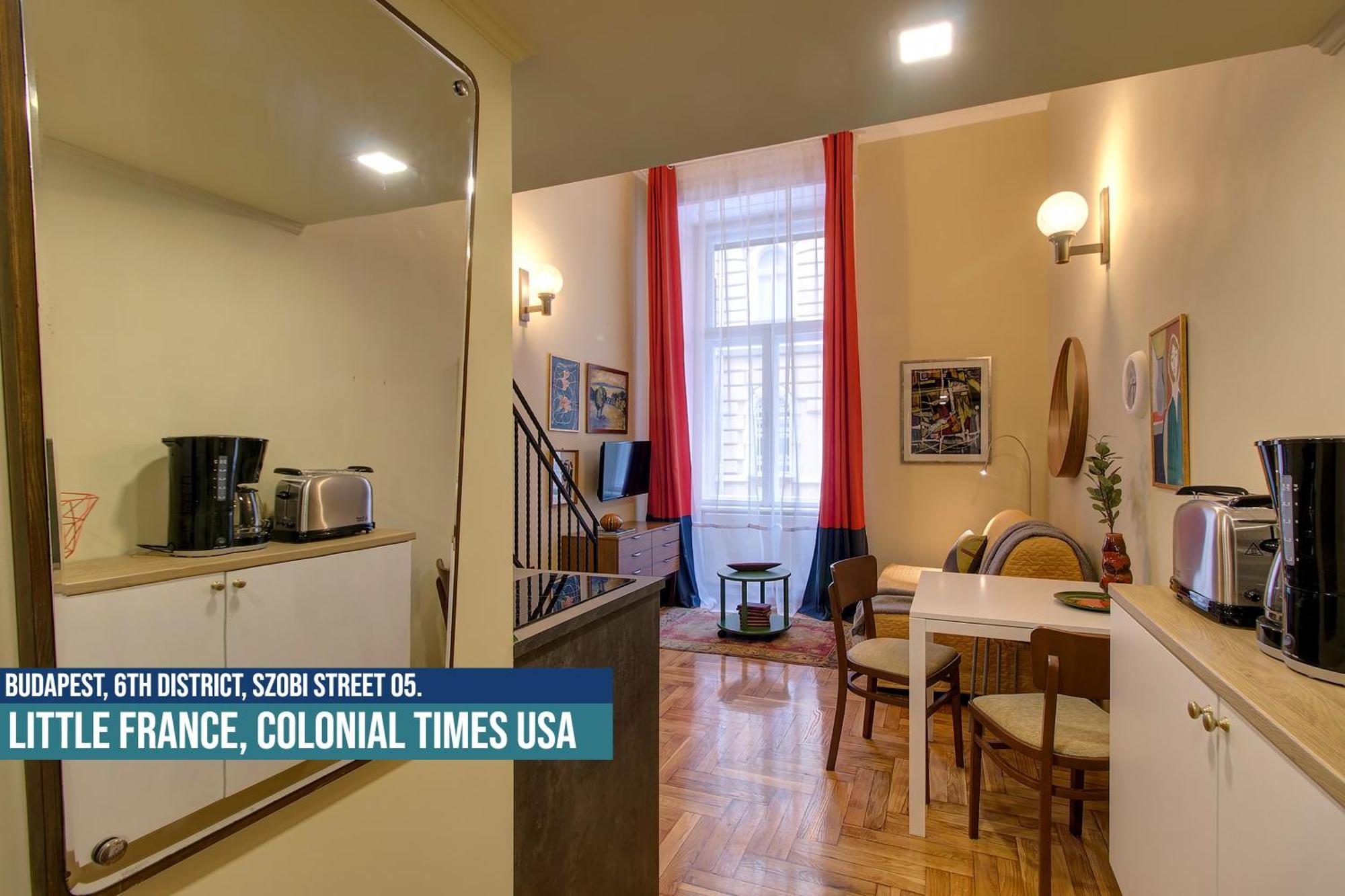 Little Americas Usa Colonial Times Apartments Budapešť Exteriér fotografie