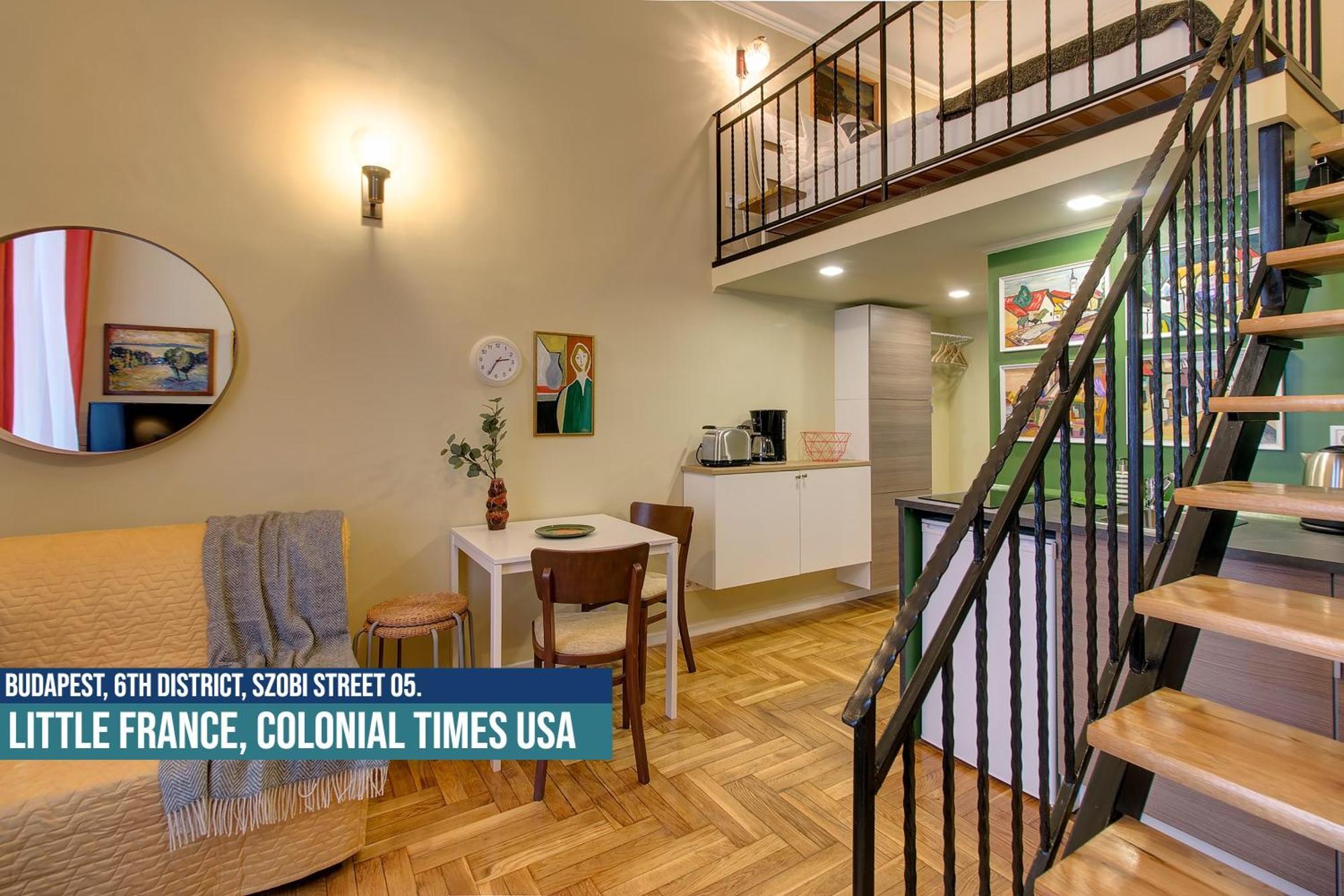 Little Americas Usa Colonial Times Apartments Budapešť Exteriér fotografie
