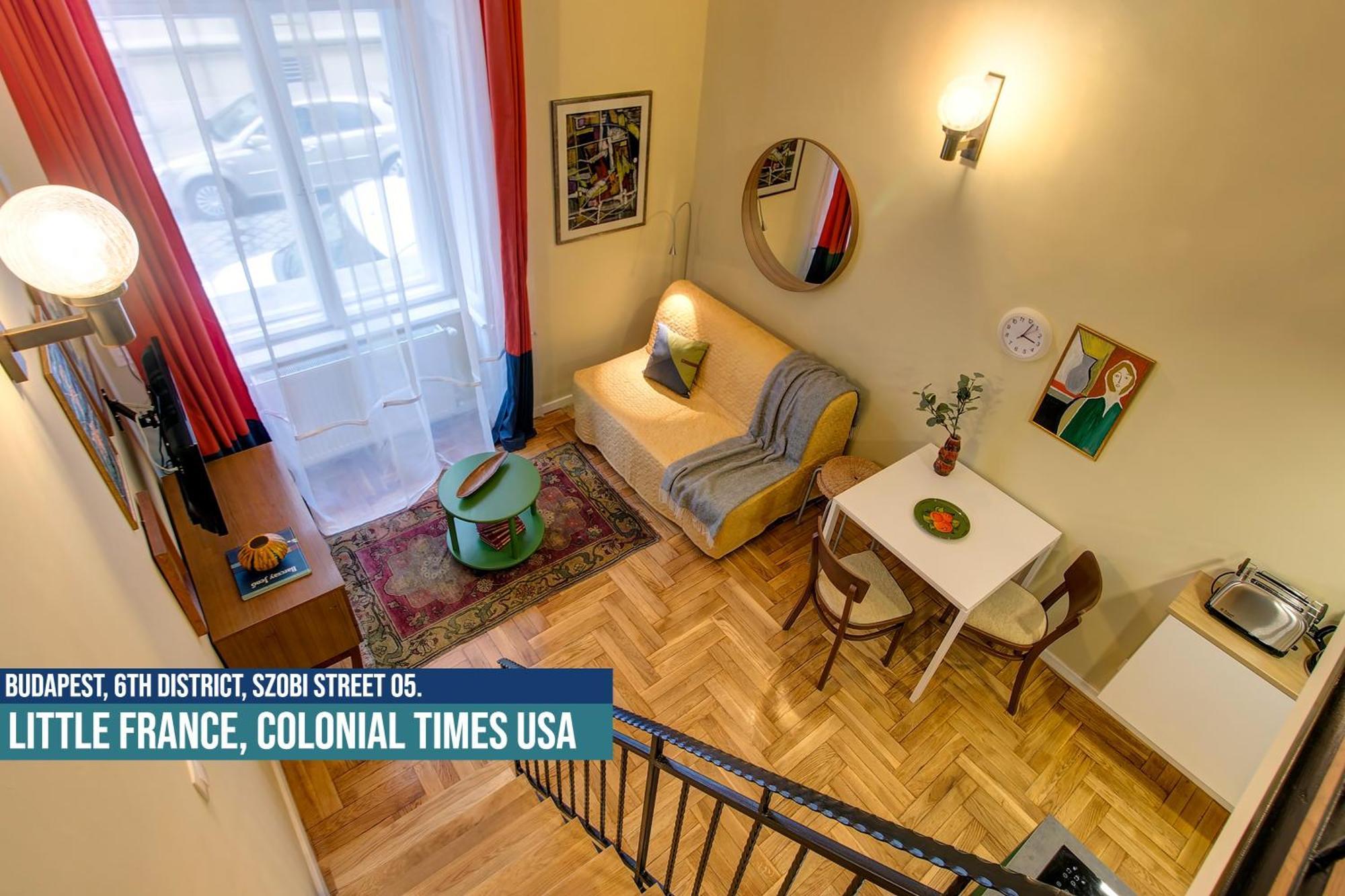Little Americas Usa Colonial Times Apartments Budapešť Exteriér fotografie